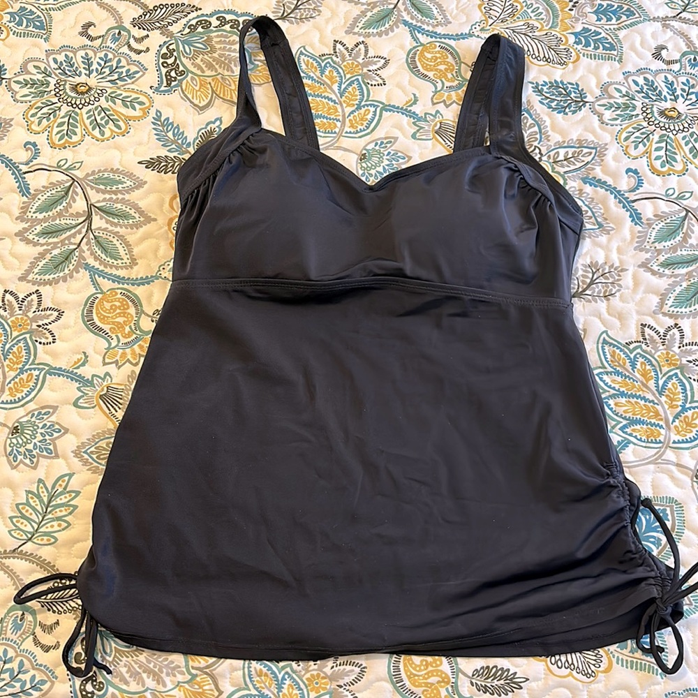 Black Tankini Top